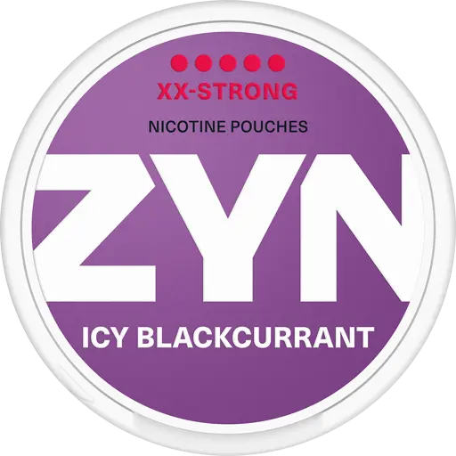 ZYN Icy Blackcurrant | XX-Strong